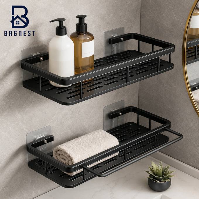 Pack x2 estantes para ducha, baño y cocina